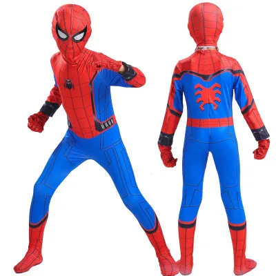 spiderman iron spider Costume Suit Kids Girl Child The Amazing Spider ...