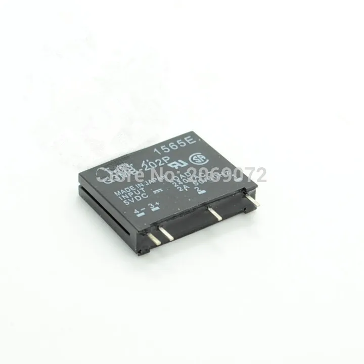 

10pcs/bag New original solid state relay G3MB-202P DC-AC PCB SSR In 5VDC,Out 240V AC 2A