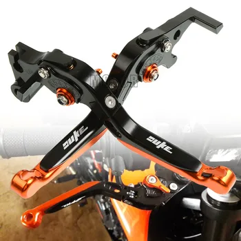 

Brake Clutch Levers For KTM 690Duke/690SMC/690SMCR 2014 2015 2016 CNC Aluminum Motorcycle Adjustable Folding 690 Duke/SMC/SMCR