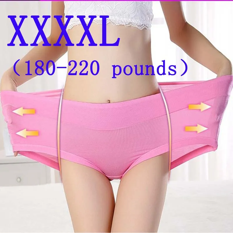 

XXXXXL Plus Size New Panties Women Underwear Ladies Comfort Female Calcinhas Briefs Sexy Underwear Brand Modal Panties For Women