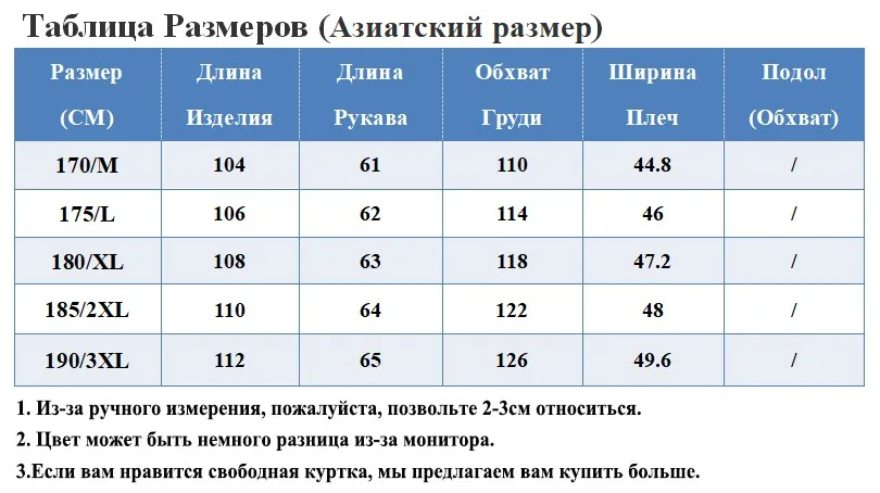 RU SIZE