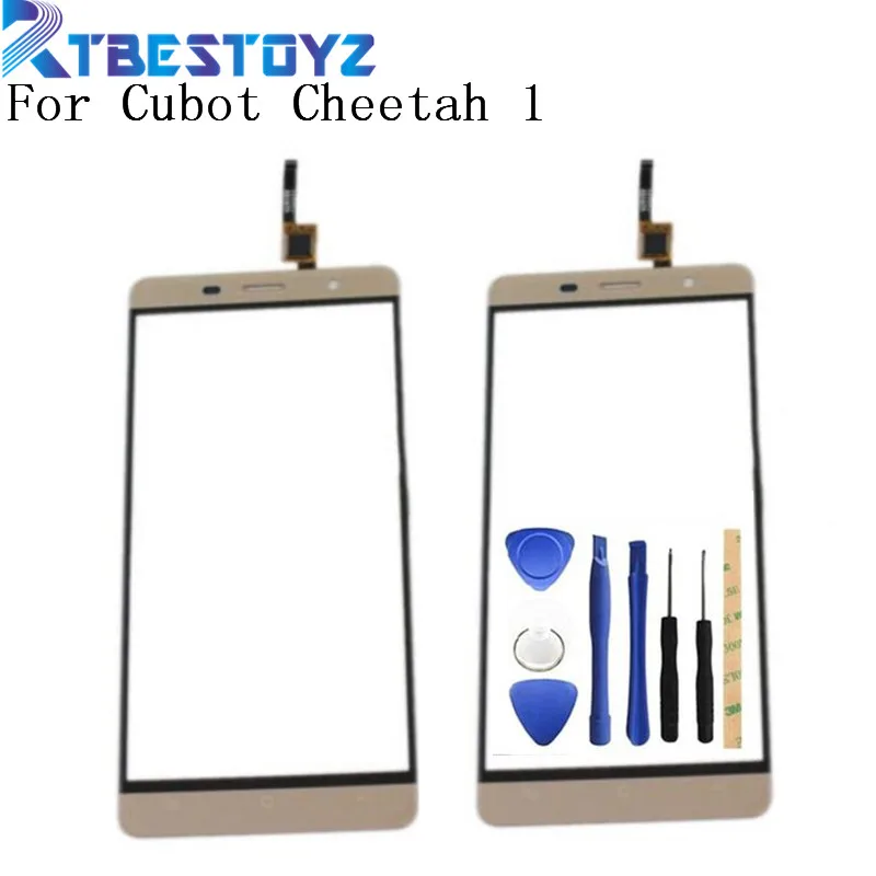 Запасной сенсорный экран RTBESTOYZ 5 дюйма + инструменты для телефона Cubot Cheetah 1 |