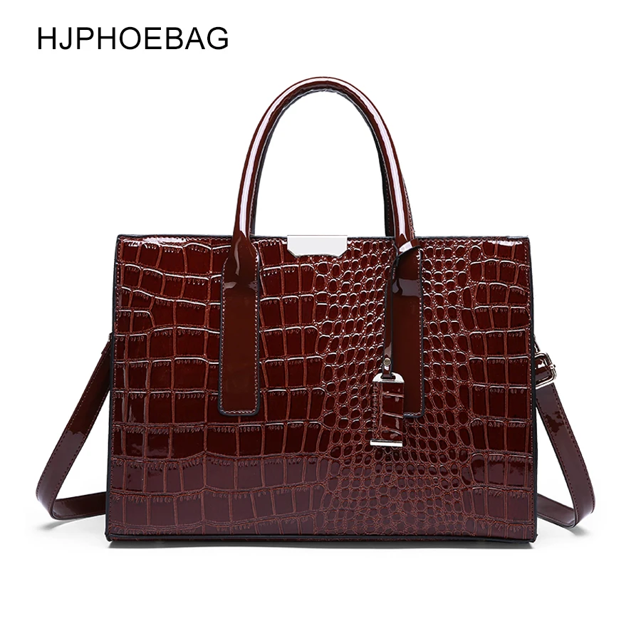 

HJPHOEBAG New Crocodile Pattern Women Bag Handbags Women Messenger Bags Crossbody Shoulder Bags Women Leather Handbag YC196