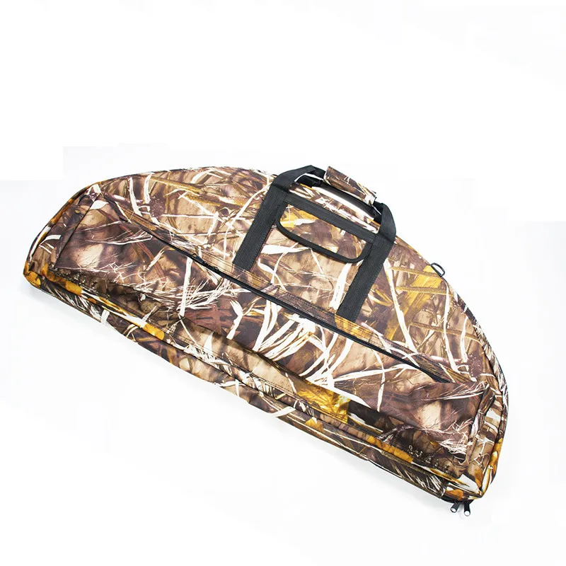 Практичная 1 шт. сумка для стрельбы из лука комбинированная сумка для лука с 115 см длиной для стрельбы и охоты сумка для стрел рюкзак - Цвет: Camouflage