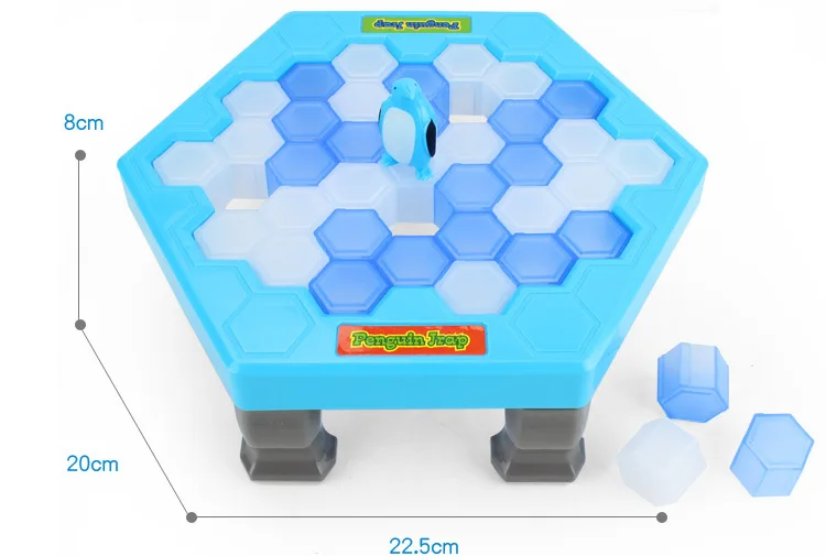 Кубики льда, спасение паззл с пингвином, семейная игра, ледокол, побивание, Интерактивная настольная игра, сохранение Edc игрушки с балансом для детей