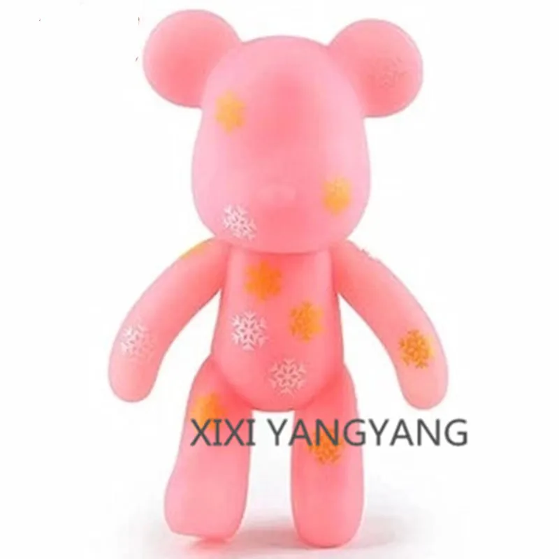 

Bearbrick Be@rbrick Noctilucence Gloomy Light in the Dark PVC Action Figure Collectible Model Toy with boxed 25CM Q396