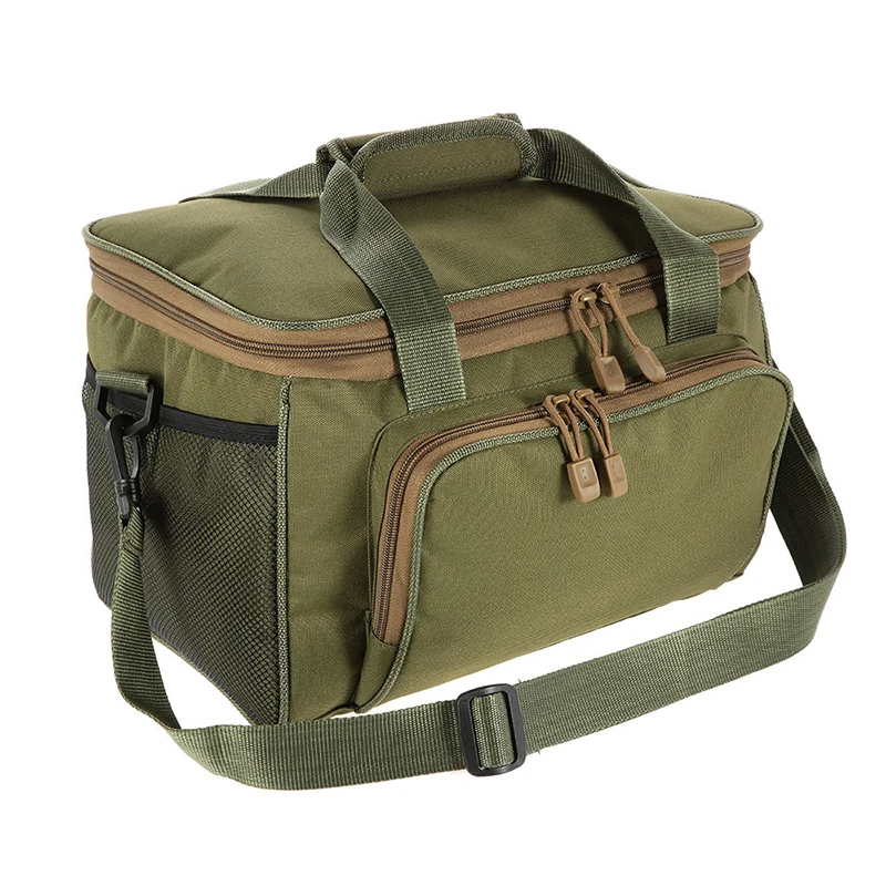 

Fishing Bag Canvas Multifunctional Waist Shoulder Bag Outdoor Fishing Reel Lure Storage Bags Tackle Pesca Climbing Accessories