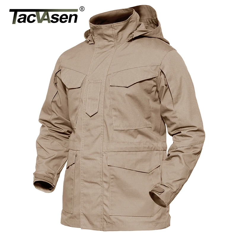 army Tactique 037 vent Imperméable Black Td Hommes Green Capuchon Coupe khaki Militaire Vêtements Veste À Thermique Manteau Hiver Armée Tacvasen ycxl taqU44