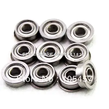 

10pcs Shielded Model Flange Bearing 7 x 13 x 4mm MF137zz