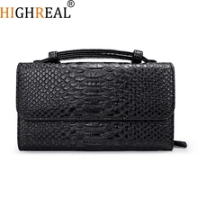 HIGHREAL Women Messenger Bags Cowhide Leather Handbag Ladies Chain Shoulder Bags Clutch Fashion Crossbody Bag Drop Shipping