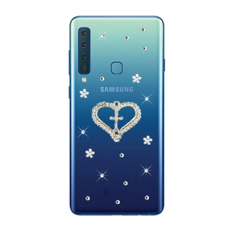 Для samsung Galaxy A9S чехол A9200 Love дизайн прозрачный силиконовый 6 3 &quotчехол для телефона