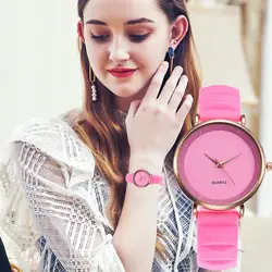 Красивые модные простые часы Женская кожаная обувь ремень часы для подарка 2018 Роскошные Брендовые повседневные женские часы A40