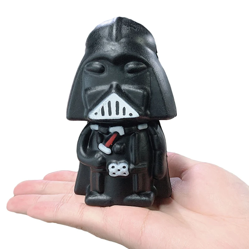

Jumbo Cute Darth Vader Squishy Slow Rising Cartoon Doll Scented Simulation Soft Squeeze Toys Stress Relief Kid Baby Fun Gift Toy