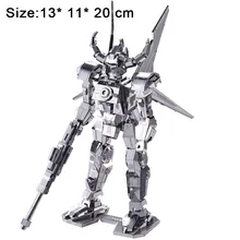 3D металлические Пазлы Модель для взрослых Детские наборы «сделай сам» высокосложная головоломка серебряный дух бык развивающие игрушки Коллекция Рождественские подарки