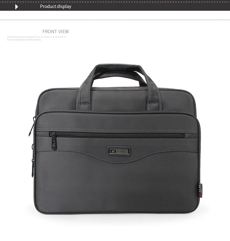 Новый бизнес-портфель сумка для ноутбука ткань Оксфорд мульти-функция водонепроницаемые сумки деловые портфели мужские сумки через плечо