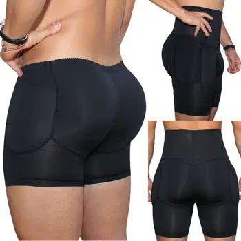 

2019 Newest Hot Men Butt and Hip Enhancer Booty Padded Underwear Panties Body Shaper Seamless Butt Lifter Panty Shapewear Boxers