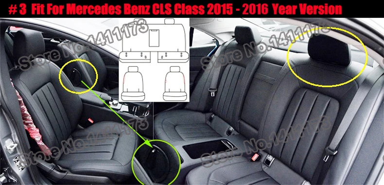 CARTAILOR теплые сиденья для Benz CLS сиденье Кожаные чехлы сидений автомобилей протектор Полный комплект Обложка подушки сиденья Поддержка