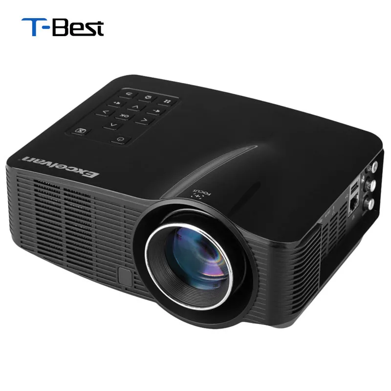 Excelvan LED3018 LED WiFi Android 4.2 Projector 1500Lumens AV/HDMI/USB/SD Home Theater For Gaming Education Meeting Projector