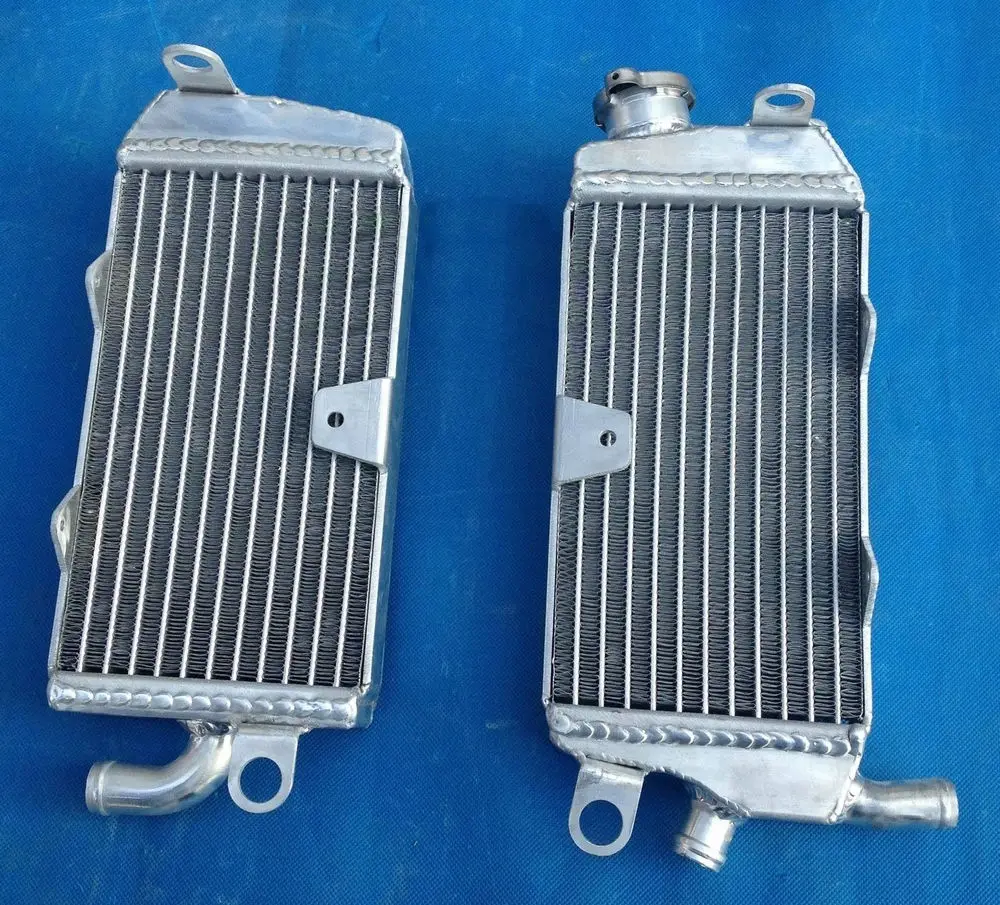 Алюминий радиатор для 1985 1986 Yamaha YTZ250 Tri Z 250 TRIZ250 246 см 2 Двигатель TRI-Z YTZ 250 85 86