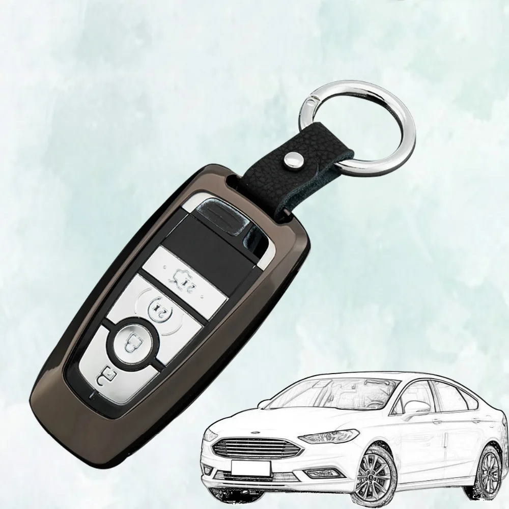 Модный чехол для дистанционного ключа от машины Авто защитный ключей Ford Escort Mondeo