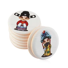 8 шт./компл. мультфильм тональный крем Мощность спонж для макияжа Косметическая подушечка буфами на рукавах контур мягкий лицевой Гладкий макияж инструмент