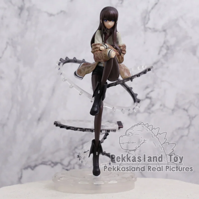 

Steins Gate Makise Kurisu 1/8 Scale PVC Figure Collection Model Toy 23cm