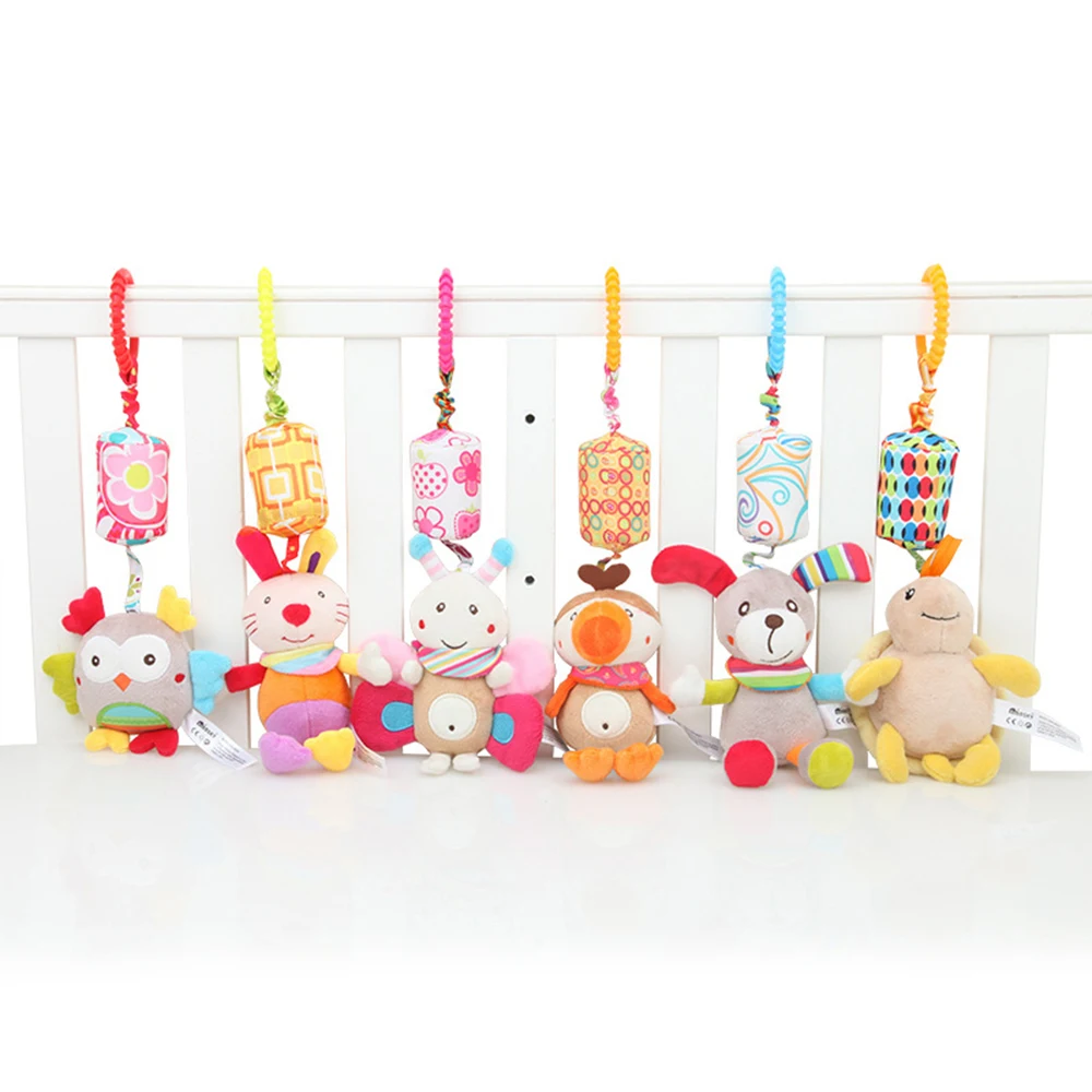 Babalei Poupee En Peluche Motifs Animaux De Dessin Anime Pour Bebe Jouet Sensoriel Pour Garcon Et Fille De 0 A 12 Mois Aliexpress