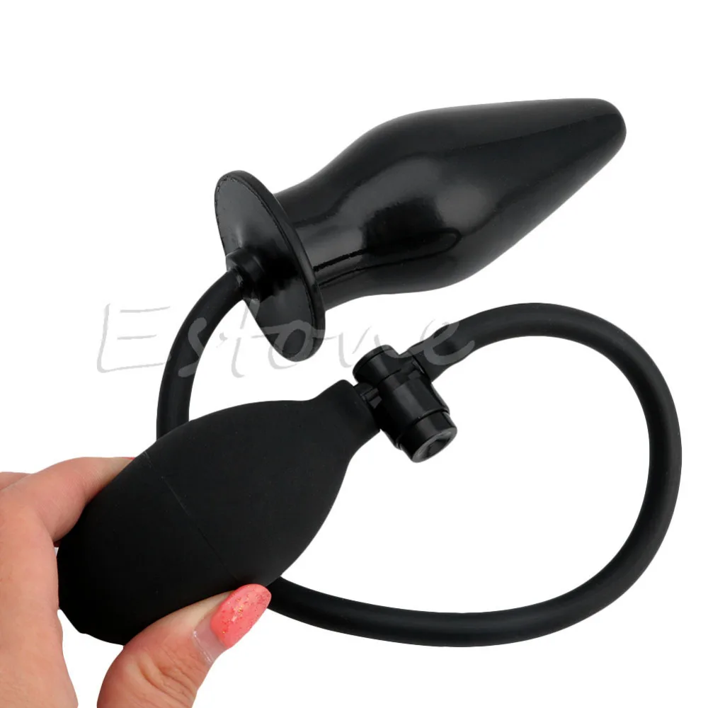 High Quality New Inflatable Butt Plug Expandable Anal Massager Plugs Masturbation Adult Sex Toy |