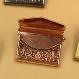 BoYuTe 10 штук 15*20 мм конверт медальон плавающий Память Кулон с фото Подвески для изготовления ювелирных изделий - Окраска металла: Rose Gold Plated