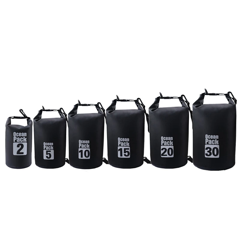 

Waterproof Dry Bag 2L/5L/10L/15L/20L/30L Outdoor Sport Swimming Rafting Kayaking Phone Camping Canoe bolsa impermeable A20