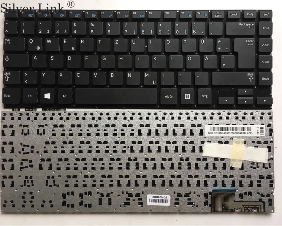 

GR Germany Keyboard for Samsung NP530U4B NP530U4C NP535U4C NP530U4BI 530U4 NP530U4 530U4B 530U4C Laptop keyboard GR Layout