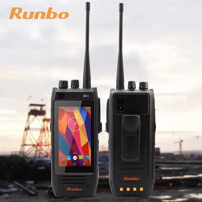 Runbo H1 IP67 прочный водонепроницаемый телефон Android DMR Радио УКВ PTT рация Smarpthone 4G LTE 6000 мАч MTK6735 GPS