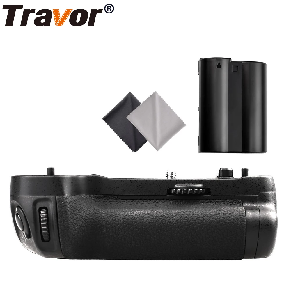  Travor Professional Battery Grip for Nikon D500 DSLR Camera as MB-D17 MBD17+1pcs EN-EL15 battery +2