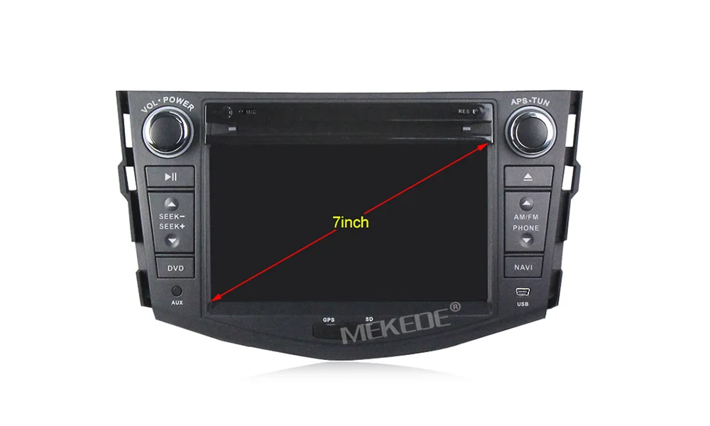 Cheap MEKEDE Android 9.1 car dvd player Car Radio for Toyota RAV4 Rav 4 2007 2008 2009 2010 2011 Multimedia Autoradio gps navigation 8