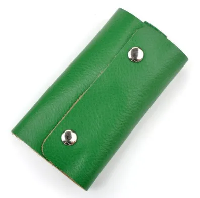 Factory Wholesale Key Bag Leather  Oem Custom Car Key Package Slim Wallet Men