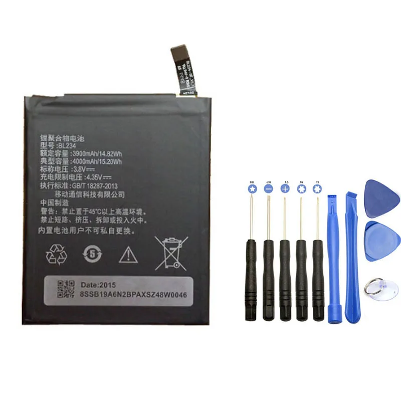 New 4000mAh Replacement Phone Battery BL234 With Repair Tool For Lenovo P70 P70t
