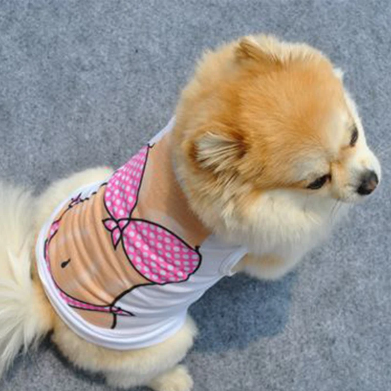 

New Arrivals Summer Spring Cool Pet Vest Dog Shirt Puppy Clothing For Teddy