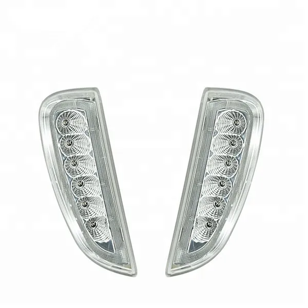 

Clear Lens Daytime Running Light LED DRL Position Light For Porsche Cayenne 2006-2010 07 08 3 functions in 1 Turn Signal Light