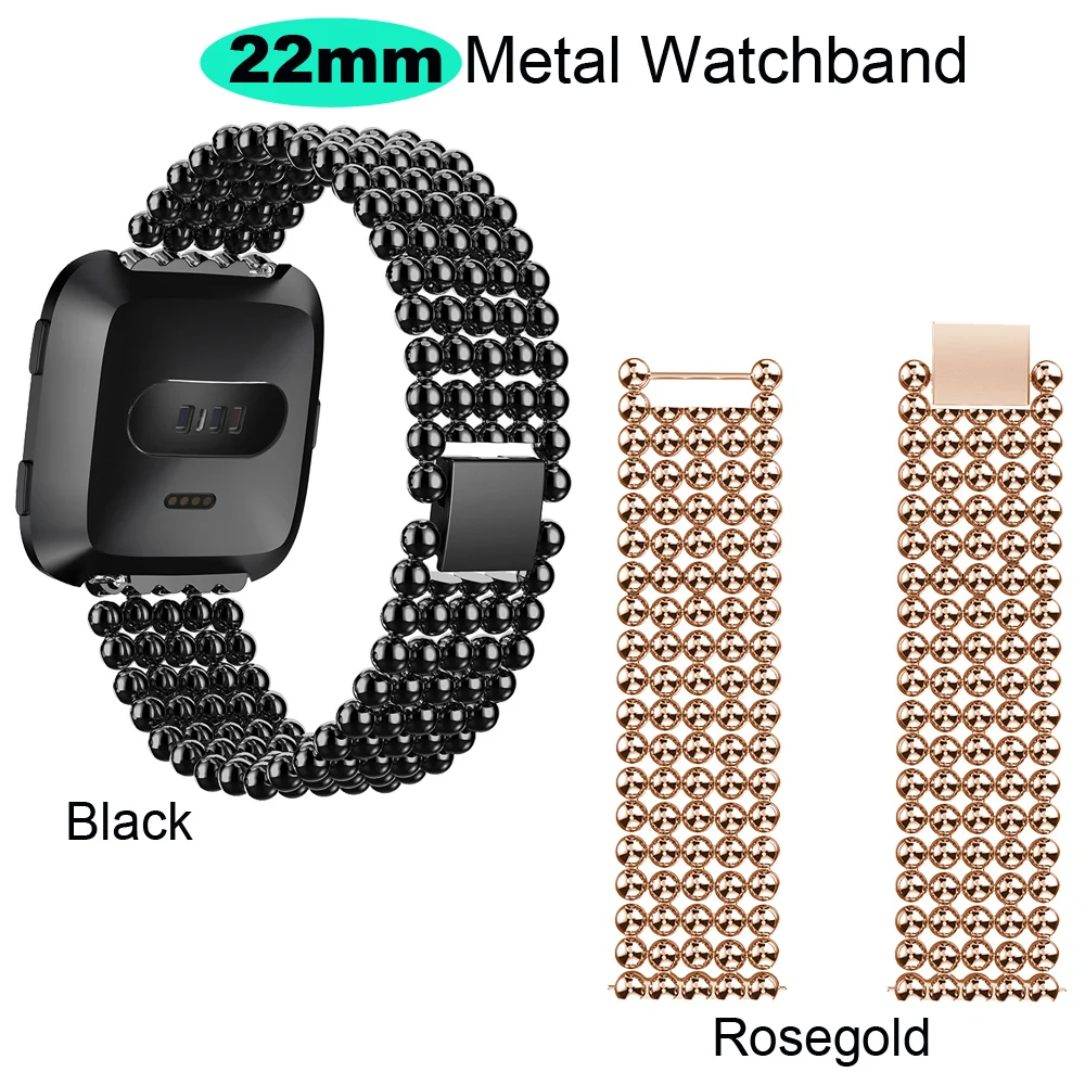 

For Xiaomi Amazfit GTR 47mm Pace Stratos 2 Bracelet Stainless Steel Metal Strap For Samsung Gear S3 Band For Huawei GT 2 46mm