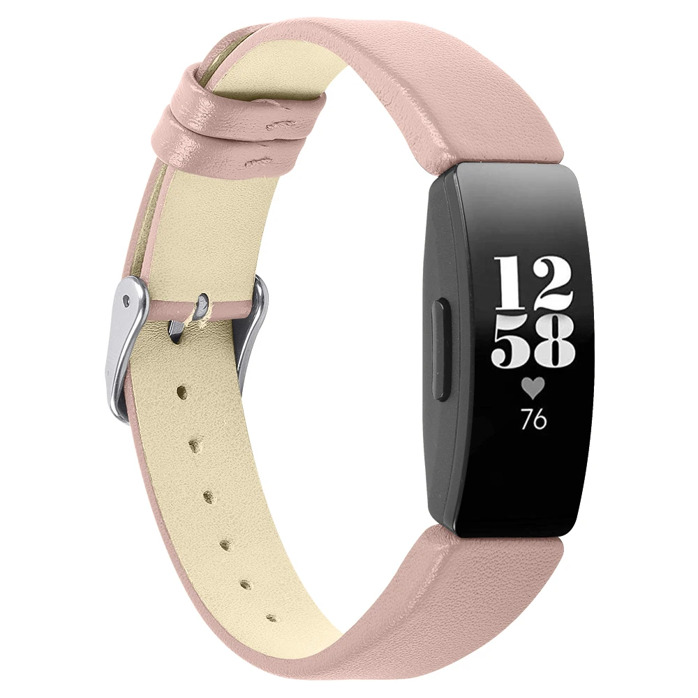 7 цветов красный кожаный ремешок для Fitbit Inspire/HR сменный Inspire разноцветный браслет