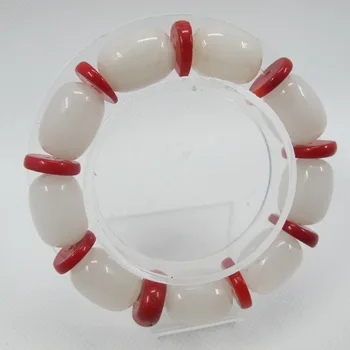 

Gem stone jewelry bracelet Fashion jewelry braclelet 2pcs/lot Red Coral Jewelry