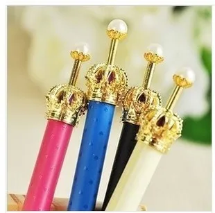 

New Fashion & Cute Crown Style Ballpoint Pens,Office and School Pen for Kids Children Students and Office Ball pen