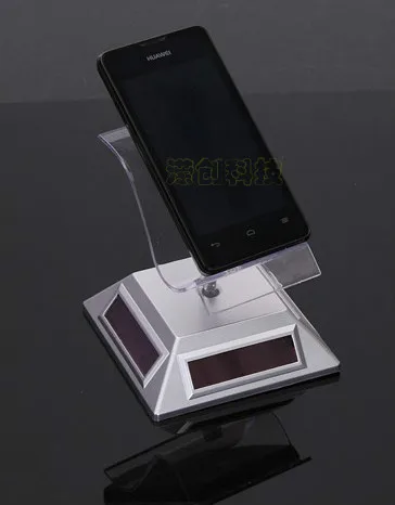 sola toy rpromotion solar mobile phone showcase rotating