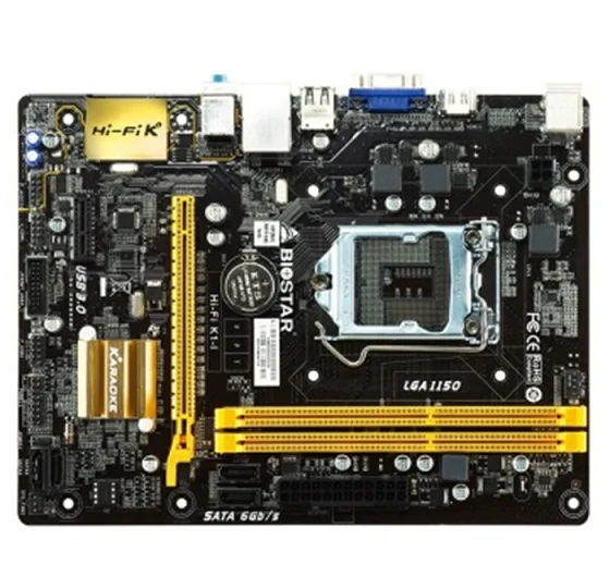 Home KTV motherboard new original BIOSTAR Hi-Fi K1-i H81 DDR3