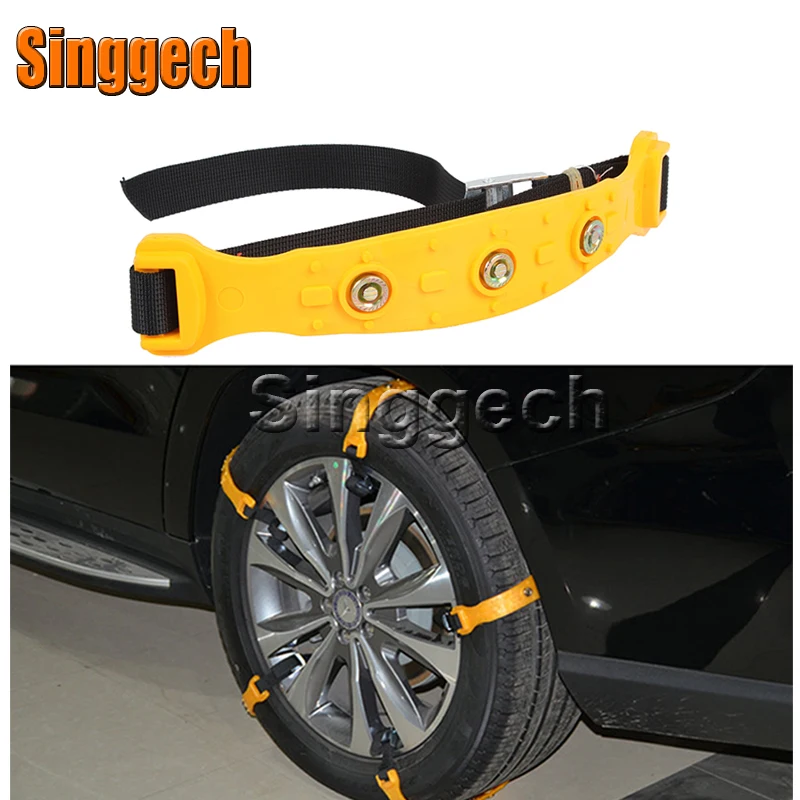 10X Car Wheel Snow Chains For Porsche 911 Cayenne Macan For Lexus RX NX