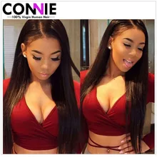 7A Brazilian Virgin Hair Straight 4 Bundles Remy Hair Products Human Hair Weave Unprocessed Mink Brazilian Straight Hair Connie