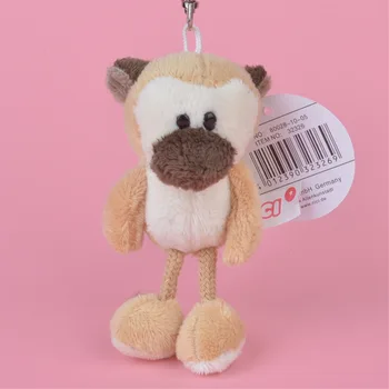 

3 Pcs Golden Monkey Small Plush Pendant Toy, Kids Doll Keychain / Keyholder Gift Free Shipping