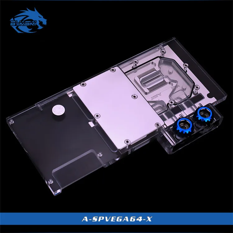 Bykski gpu кулер для Sapphire RX Vega 64 8G HBM2 Sapphire Nitro+ Radeon полное покрытие видеокарты gpu водоблок A-SPVEGA64-X