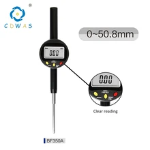 0-50 мм цифровой индикатор Электронный микрометр Цифровой Высокоточный 0,01 мм циферблат индикатор с розничной коробкой