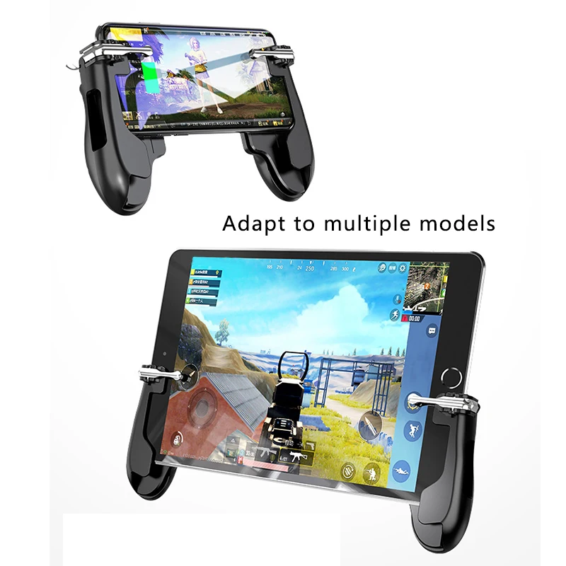 Shooter Controller Joystick For PUBG Mobile control For Ipad Tablet Cell Phone Gamepad Trigger Fire Button L1R1 For IOS Android Shooter Controller Joystick For PUBG Mobile control For Ipad Tablet Cell Phone Gamepad Trigger Fire Button L1R1 For IOS Android